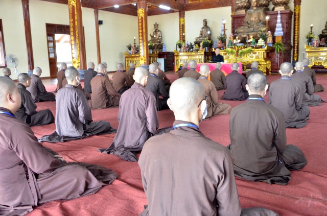 Hình ảnh chuẩn bị Giới đàn Nghệ Tĩnh lần V – năm 2021